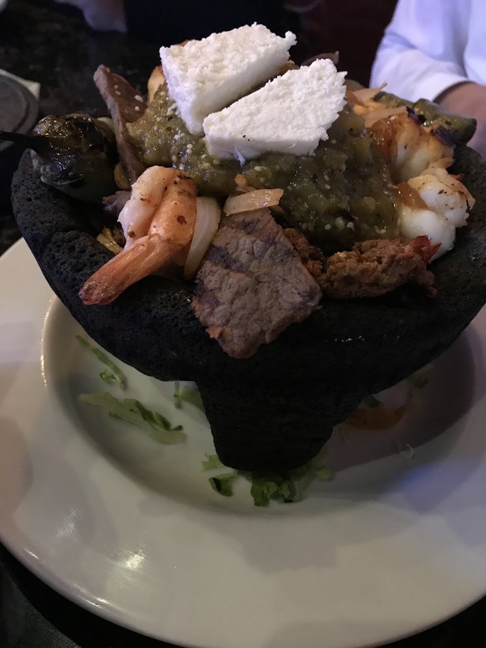 Restaurant menu featuring small plates and vegetarian options.